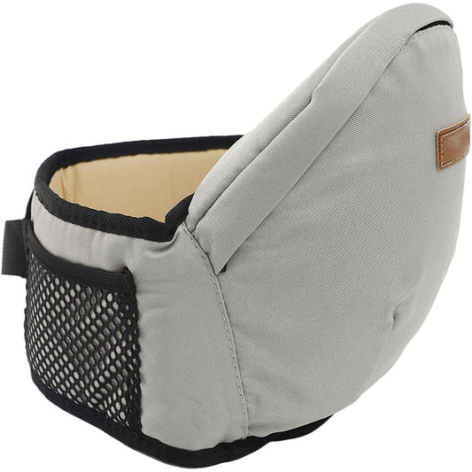 Port-Bebe Ergonomic Ajustabil cu Scaun, 3 Pozitii, Bumbac Respirabil, pentru Copii 0-3 Ani, 20 kg Maxim