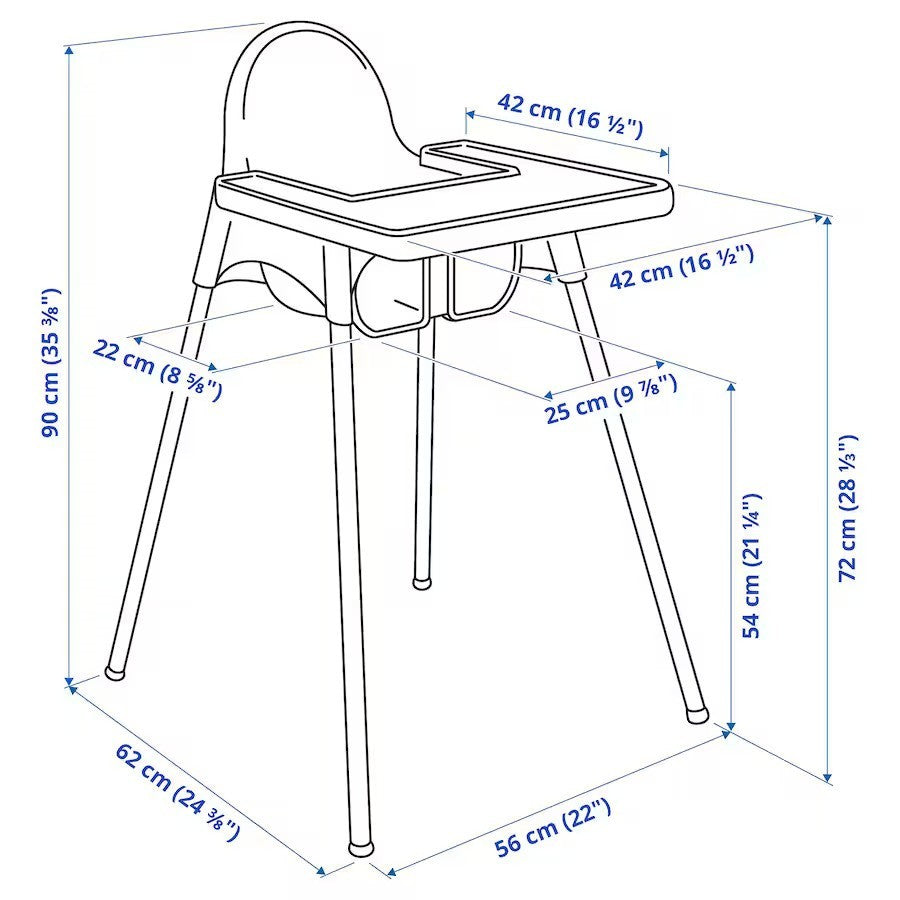 Scaun de masa telescopic pentru bebelusi si copii, Flippy, cu Suport picioare si Centura de siguranta, reglabil pe inaltime, Varsta 6-32 luni, Gri