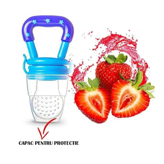 Suzeta pentru diversificarea alimentatiei/dentitie , potrivit pentru fructe si piure proaspat